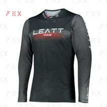 2022 남자 다운 힐 유니폼 팀 Leatt 산악 자전거 MTB 셔츠 Offroad DH 오토바이 저지 Motocross Sportwear