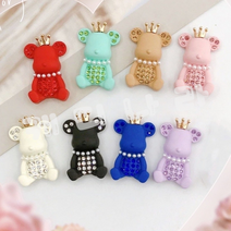 티아라베어 골프 볼마커-골프악세사리 볼마크 캐디용품 버디나비 자석 햇클립 티걸이, 8.퍼플 (클립 미포함)