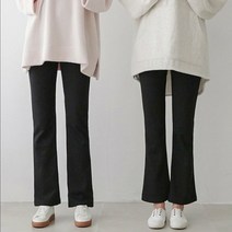 [드레스날다] 굿초이스 부츠컷 밴딩 기모 팬츠(pt558)