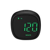 자동차속도계 UHD 헤드업디스플레이 호환 자동차 헤드 업 디스플레이 범용 오토바이 HUD GPS 속도계 시계, 02 Green Light