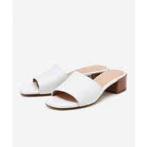 COLE HAAN Calli 여성 로우 힐 슬라이드 오프화이트 WIDTHB