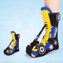 발목 보호대 지지대 교정기 스트레칭 재활 훈련 보행, A 한 쌍 S