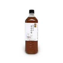 한우지애 (봉동직송) 완주 봉동 수제 생강진액 1000ml 명절 부모님 선물 다이어트 탕비실 회사 체중조절 손님접대, 8개