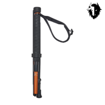 블랙야크 [ BLACK YAK ] 23년 !! 35cm의 컴팩트 사이즈로 수납 편리 두랄루민 소재의 4단의 110 고정사이즈 싱글 폴딩스틱 알파인폴딩스틱110 OR 23SS, ORANGE