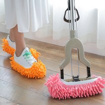 탈부착 바닥 청소 덧신형 걸레실내화 1쌍, 20개