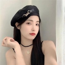 트렌드 여성용 베레모 모자 봄 가을