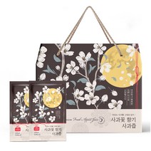 [프레시멘토] 사과꽃향기 달콤한 청송 꿀 사과즙 가정용 선물용 100ml 30포 50포, 꿀 사과즙 100ml 50포