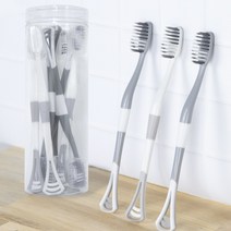 칫솔 미세모 초극세모 부드러운 잇몸저자극 치과 기능성 혀클리너, 1통-8개입