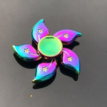 피젯스피너 롤러 핑거 장난감 스트레스 완화 큐브 WooBong 다채로운 금속 Fidget 회 전자 R188 음소거 하이, 10 Q5