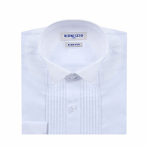 슬림 턱시도용 화이트 셔츠 :ddm