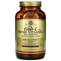 솔가 Ester-C 플러스 비타민C 500mg 250정, 100 개