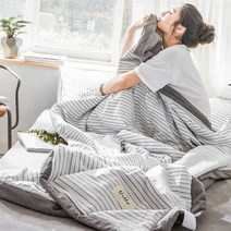북유럽 고급 차렵이불 럭셔리 여름용 침구 패브릭 담요 침실가구