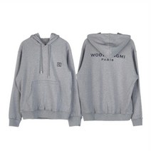 우영미 백 로고 후드 스웨트셔츠 W223TS31 720G
