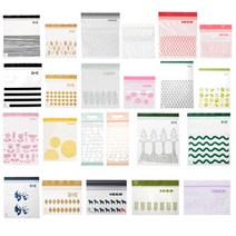 이케아 지퍼백 모음/위생백/ISTAD/BEKOSTA/밀폐비닐/비닐봉지/음식보관/주방용, 세로형 20장 504.850.09