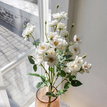 포홈 찔레 장미 부쉬 조화, 단품