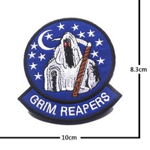할리데이비슨 패치 용품 악세사리 나침반 해골 embroidered patch gun and coffee funny 바이커 후크 루프 오토바이 전술 패치 육군 airsoft 야외, a41-3