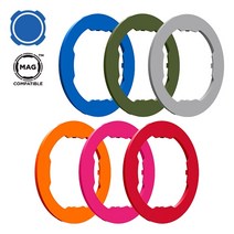 쿼드락 MAG Ring MAG케이스용 뒷면 교체링, 레드