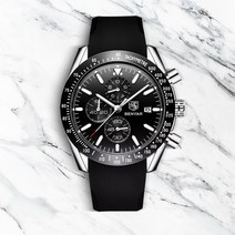 남자 손목 시계 메탈 실리콘 브랜드 오토매틱 BNY005W