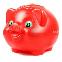 마키 탈렌트 투명 돼지저금통 (특대) 1P 모금 선물 저금통