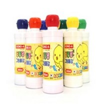 딩동댕 그림물감(200ml/남색/동아), 분홍색