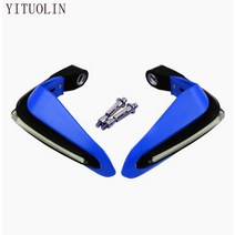 [해외]YAMAHA MT03 VINO FAZER 250 XT660 AEROX 50CC MT09 NEOS RAPTOR 660 Motocross 먼지 자전거 핸드 가드 용 핸드, 파란색, 1개