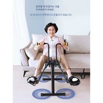 노인 실내 자전거 운동 기구 어르신 무릎 가정용, D