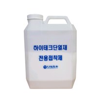 형제산업 하이테크 단열재 전용접착제 본드 4kg, 1개