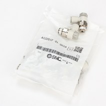 SMC 공압 커넥터 AS1201F-M5-04A/06A AS2201F-01/02-06/08SA 속도 제어 밸브 AS, 06 AS1201F-M5-06A