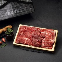 탐마루장흥한우 [장흥탐마루축산] 한우 명품 구이선물세트 3호 1.2kg (1+등급/등심600g+채끝400, 1