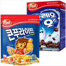 포스트 콘푸라이트 600g + 오레오오즈 500g 콤보팩, 1세트