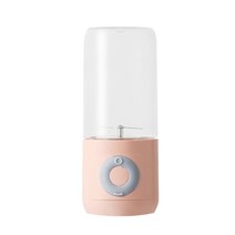 오렌지착즙기 쥬서기 착즙기추천 6 커터 휴대용 과즙 짜는기구 믹서기 usb 전기 믹서 미니 홈 무선 과일 과즙 짜는기구 기계 푸드 프로세서 메이커 주스 추출기, 분홍, 협력사, 5v