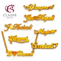 클래스에스 24K 순금 하트영어이니셜목걸이 11.25g