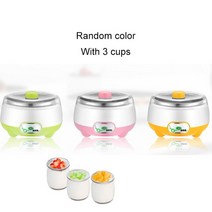 요거트메이커 그릭요거트기계 요구르트 제조기DMWD 미니 전기 요구르트 메이커 자동 요거트 기계 레벤 나, 01 random color 3