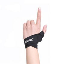 얇은 여자 손목보호대 스트랩 고정 재활운동 팔목밴드 헬스스트랩 역도스트랩 가드, 우측