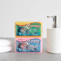 100% 식물성분 유아 아기옷 빨래비누 셔츠비누 다용도, 코로나 (핑크)