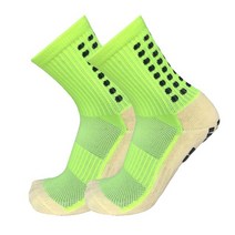 미끄럼 방지 축구 양말 남여공용 공용 38-45 사이즈 스포츠 농구 테니스 그립 사이클링 라이딩, [05] A green