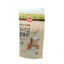 해표 지리산 100% 우리밀 밀가루, 500g, 1개