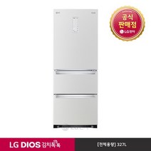 LG DIOS 김치톡톡 스탠드형 김치냉장고 K330W14, 없음