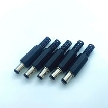 콘넥터 접속자 전선연결단자 dc커넥터 5/10 Pcs DC 암수 전원 공급 장치 플러그 어댑터 5.5mm x 2.1mm DIY, 03 5Pcs Mael_01 5.5 x 2.5mm