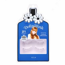 Dolly Wink Eyelash 돌리윙크 속눈썹, 표준개, 21 # 아래 속눈썹