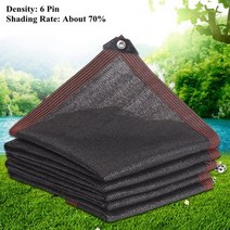 대형그늘막 테라스 미니 글램핑 천막 블랙 자외선 방지 HDPE 차양 그물 정원 다육 식물 음영 야외 수영장 커버 3Pin 6Pin 12Pin 태양 그늘, Custom Contact Us, 6 Pin