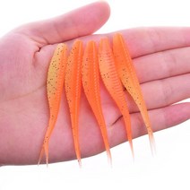 웜기어 감속기 10 개/몫 낚시 포크 꼬리 Soft 미끼 70 미리메터 1.8 그램 Jigging Wobblers 인공 대 한 Bass 잉어 Lures Swimbaits, [04] D