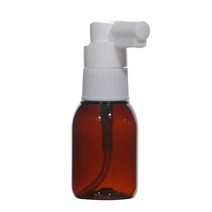 [허브스프레이] 헤어 스프레이 용기 20ml~100ml 플라스틱 공병, 30ml(F)갈색 흰색캡