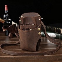 천연가죽 미용가위집 가위가방, 2027 년 새로운 7 비트 컷 다크 브라운