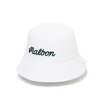 (국내매장판/AS가능) 말본 골프 모자 버킷햇 언발란스 버킷햇 WHITE 화이트 말본골프웨어 말본모자 골프모자