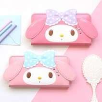 마이멜로디 페이스 플립 케이스 아이폰12 미니 프로 맥스 갤럭시S20 FE LG Q92 정품 가죽