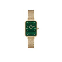 다니엘 웰링턴 QUADRO PRESSED EVERGOLD 여자 메탈손목시계