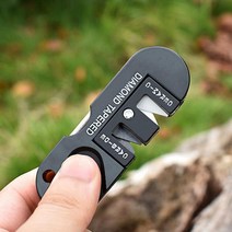 칼갈이 캠핑 등산 칼갈이 휴대용 미니 숫돌 샤프너