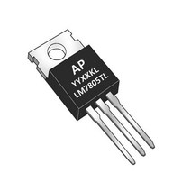 LM7805 5.0V 1.0A Voltage Regulator, LM7805FTL/TO-220F
