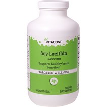 5개X 비타코스트 소이 레시틴 1200mg 300 소프트젤